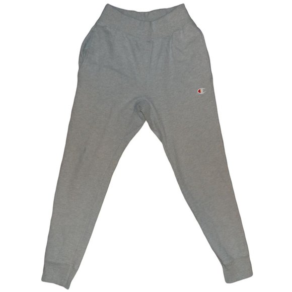 Champion Reverse Weave C-Logo Fleece Jogger Sweatpants Men's Small Gray - Picture 4 of 10